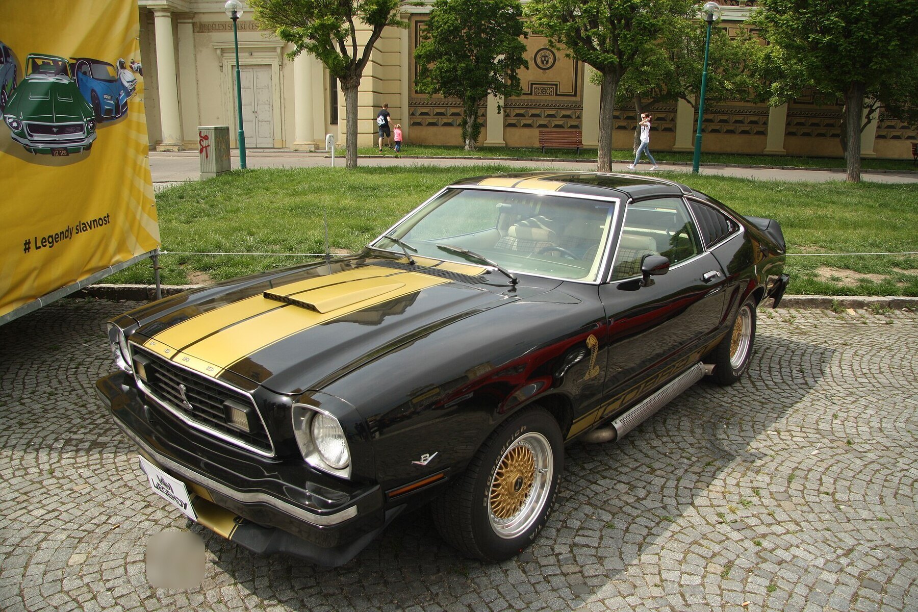 Ford Mustang Cobra 1977 at Legendy 2019 in Prague