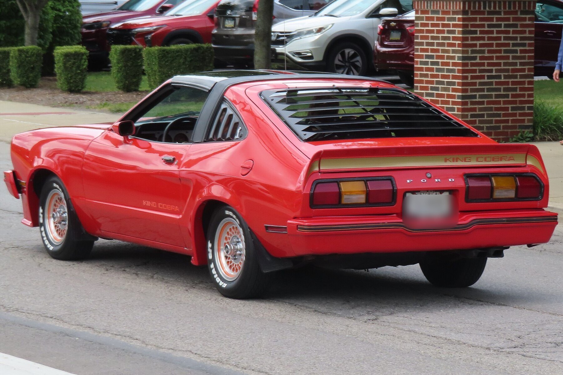 1978 Ford Mustang II King Cobra, rear left, 06-21-2026