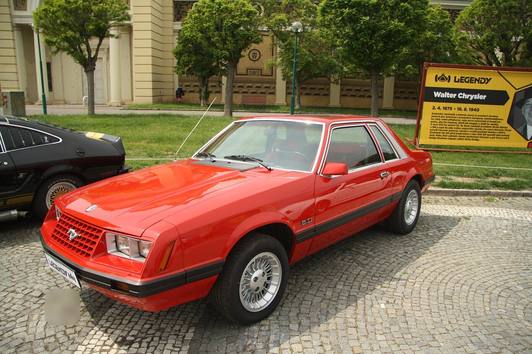 Ford Mustang 1979 at Legendy 2019 in Prague