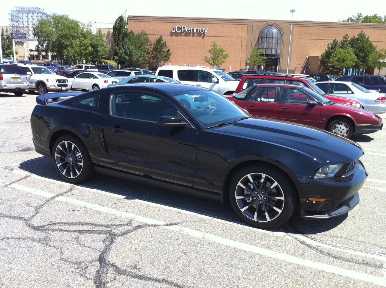 2011 Ford Mustang GT-CS Black Side View