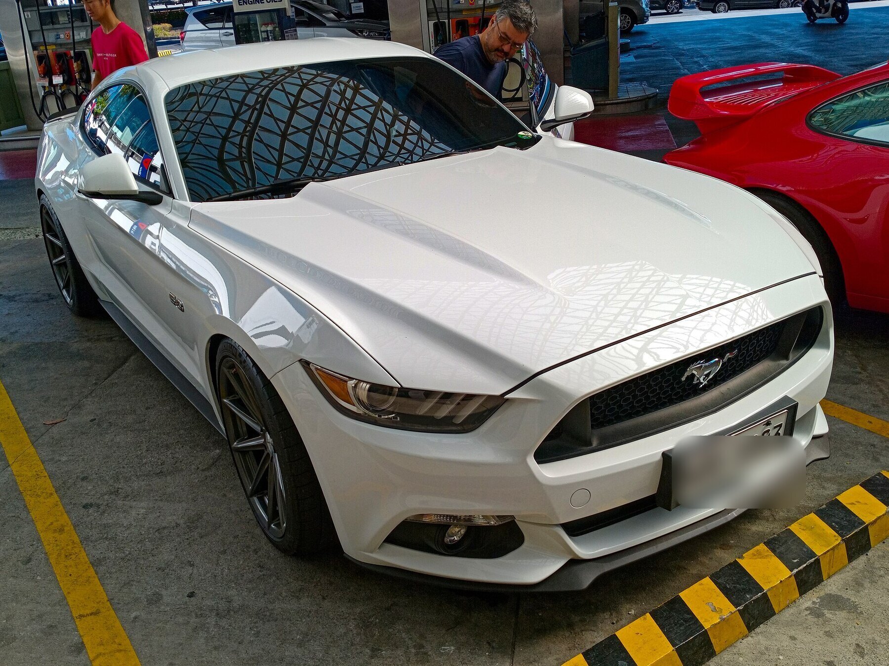 2016 Ford Mustang 5.0 GT V8, front left, 05-05-2024