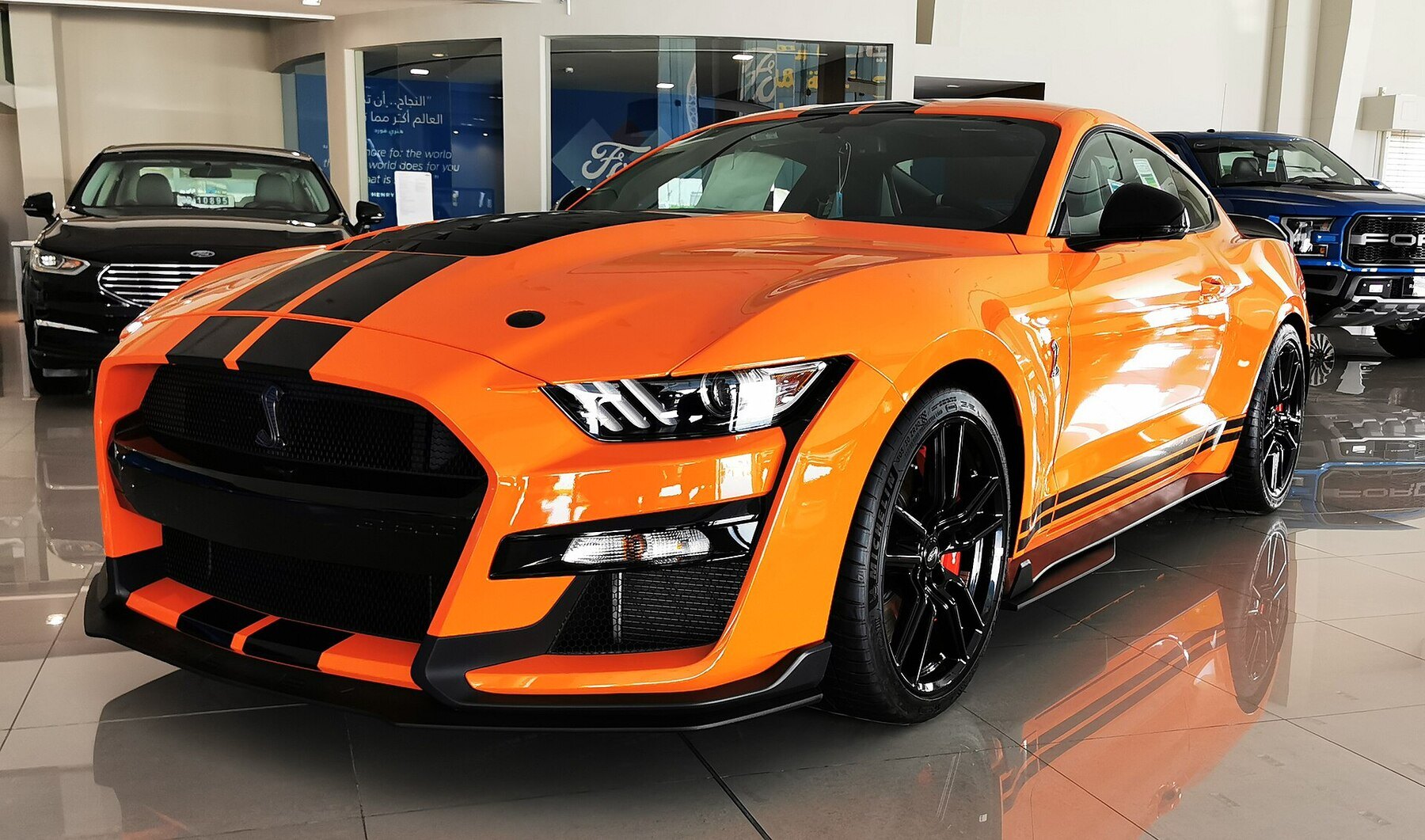 2021 Ford Mustang Shelby GT500 (S550) Front (Bahrain)