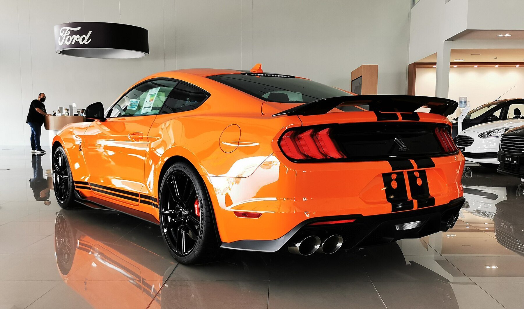 2021 Ford Mustang Shelby GT500 (S550) Rear (Bahrain)