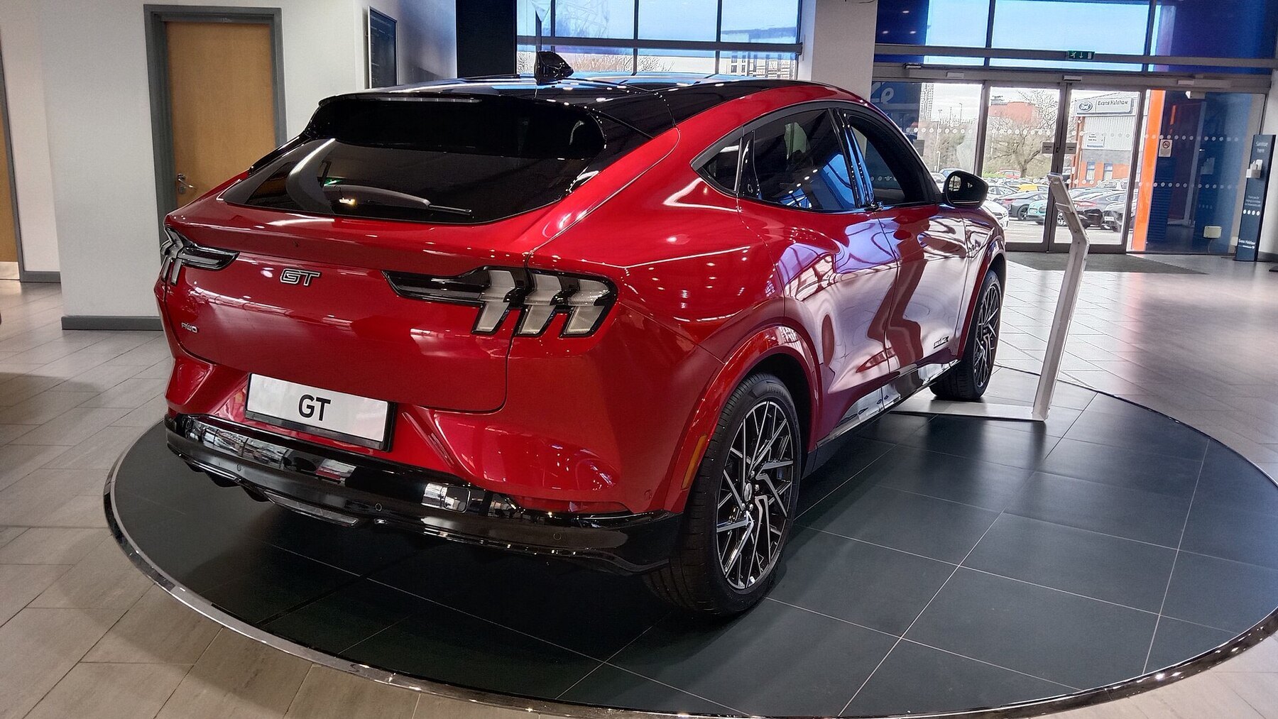 2023 Ford Mustang Mach-E GT Rapid Red rear right