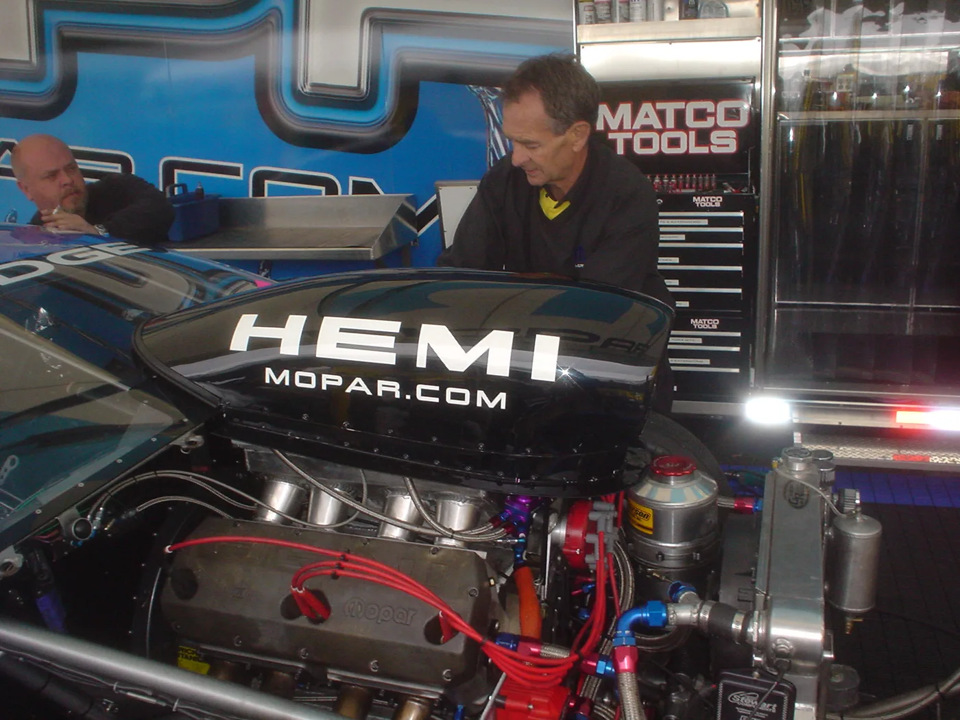Bob Glidden working in 2005
